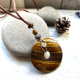 Large Tiger Iron pendant
