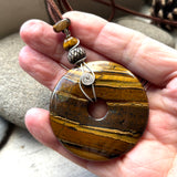 Large Tiger Iron pendant
