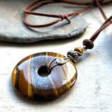 Large Tiger Iron pendant