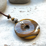 Large Tiger Iron pendant