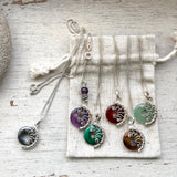 Tiny Lyra necklaces