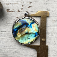 Large Labradorite Pendant