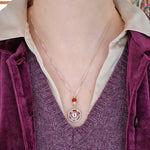 Tiny venus necklaces