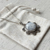 Rainbow Moonstone Flower