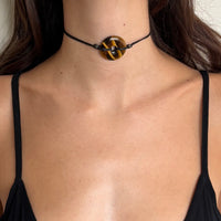 Choker necklaces 30mm stone