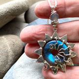 Labradorite Sun Necklace