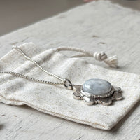 Rainbow Moonstone Flower