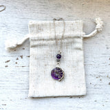 Tiny Lyra necklaces