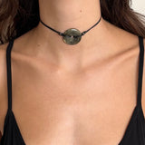 Choker necklaces 30mm stone