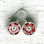 red Jasper Venus Earrings