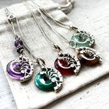 Tiny Lyra necklaces