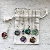 Tiny Lyra necklaces