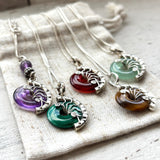 Tiny Lyra necklaces