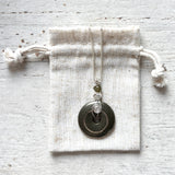 Small Spiral Rock pendants
