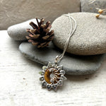 Tigers eye Tiny Star necklaces