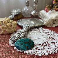 Chrycocolla Azurite choker