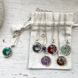 Tiny Lyra necklaces