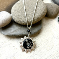 Black Onyx Star Necklace