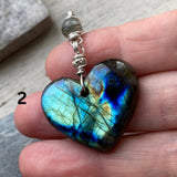 Labradorite Heart necklace