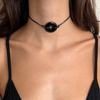 Choker necklaces 30mm stone