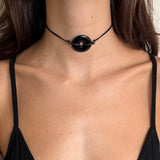 Choker necklaces 30mm stone