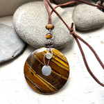 Large Tiger Iron pendant
