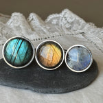 Labradorite Silver Rings