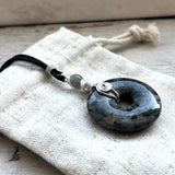 Larvikite pendants