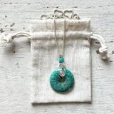 Amazonite pendant