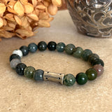 Natural Gemstone elasticated bracelets