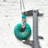Amazonite pendant