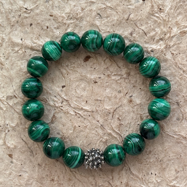 Malachite bracelet