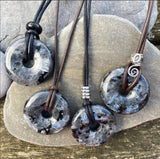 Larvikite pendants