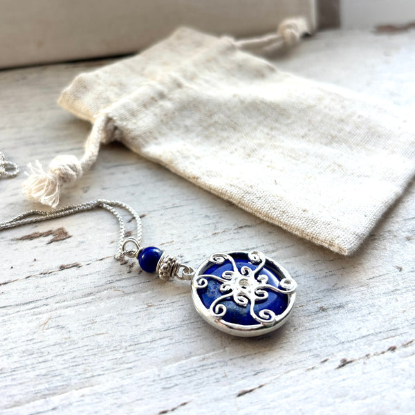 lapis Lazuli Venus necklace