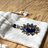 Lapis Lazuli star necklace