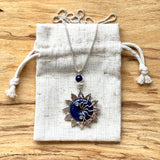 Lapis Lazuli star necklace
