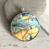 Large Labradorite Pendant