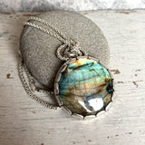 Large Labradorite Pendant
