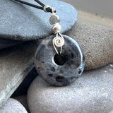 Larvikite pendants