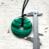 Large 40mm Malachite Spiral rock