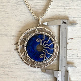 Large Lapis Lazuli eclipse