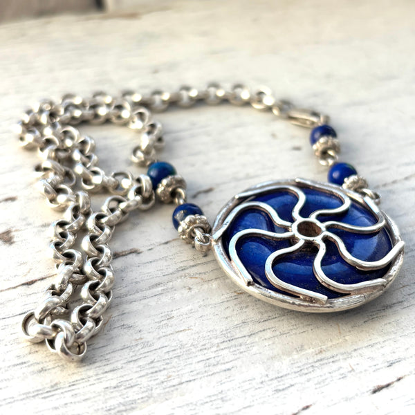 Lapis Lazuli Choker necklace