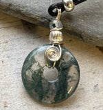 Small Spiral Rock pendants