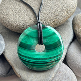 Large 40mm Malachite Spiral rock