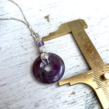 Small Spiral Rock pendants
