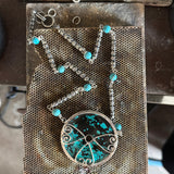 Natural Tibetan turquoise necklace