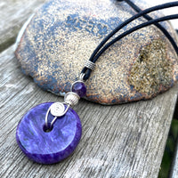 Charoite pendant