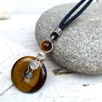 Selection of small Spiral rock pendants pendants
