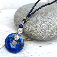 Selection of small Spiral rock pendants pendants