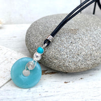 Selection of small Spiral rock pendants pendants